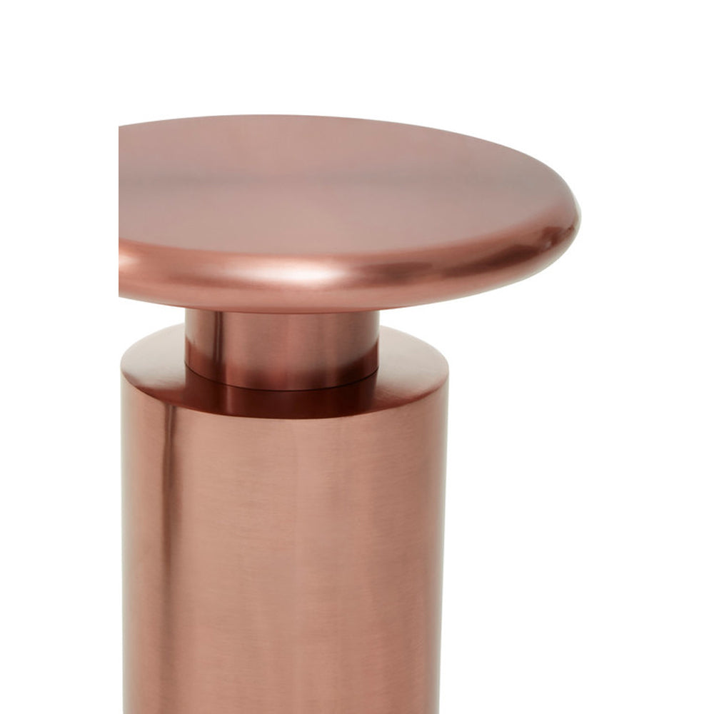 Olivia's Boutique Hotel Collection - Industrial Copper Side Table