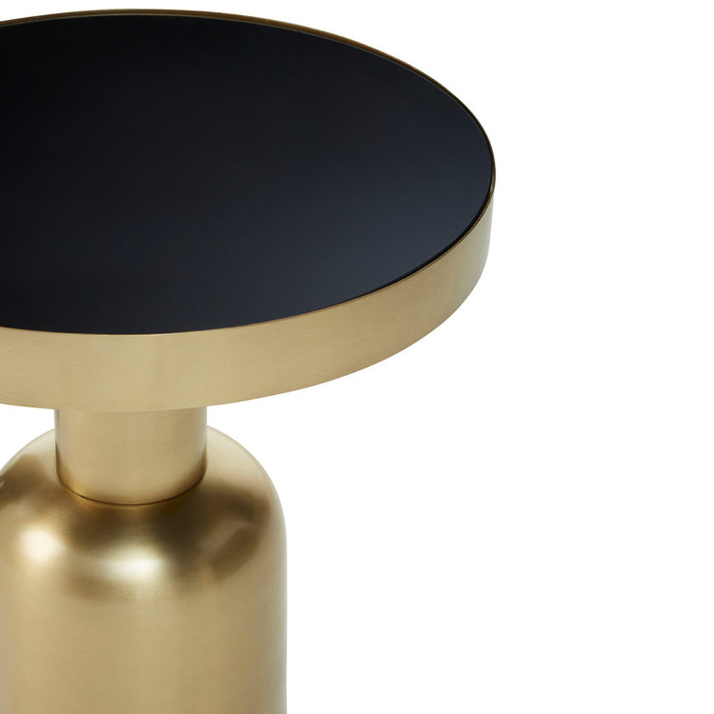 Olivia's Boutique Hotel Collection - Gail Gold Side Table Large