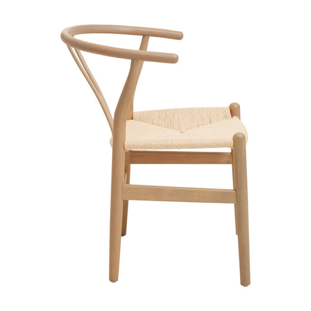 Olivia's Oak Wishbone Chair