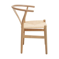 Olivia's Oak Wishbone Chair