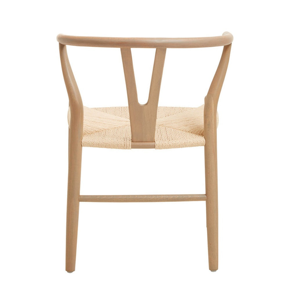 Olivia's Oak Wishbone Chair