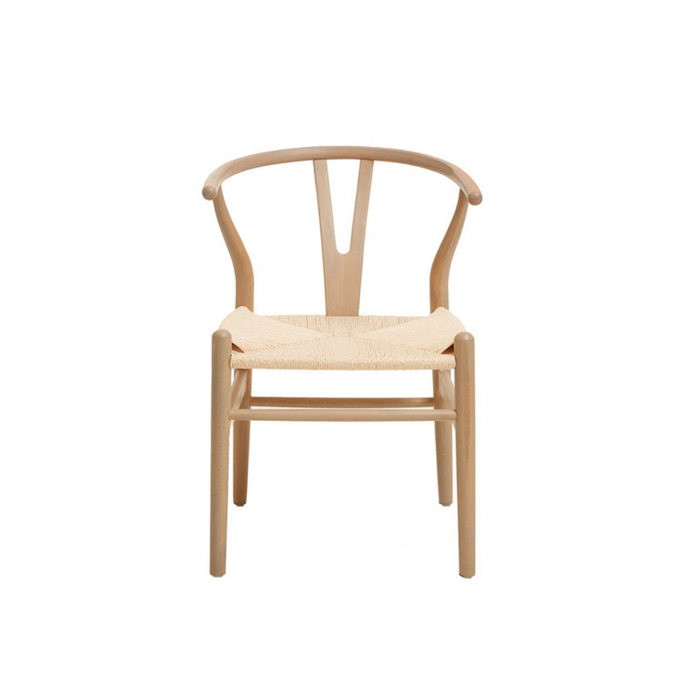 Olivia's Oak Wishbone Chair