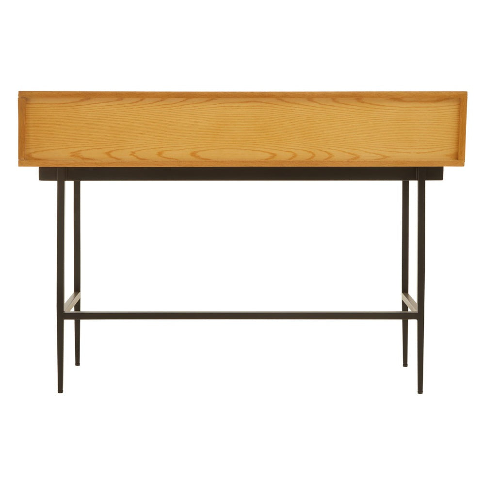 Olivia's Soft Industrial Collection - Jakar Console Table in Natural Finish