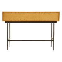 Olivia's Soft Industrial Collection - Jakar Console Table in Natural Finish