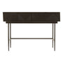 Olivia's Soft Industrial Collection - Jakar Console Table in Black Finish