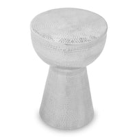 Olivia's Rabia Accent Table Silver