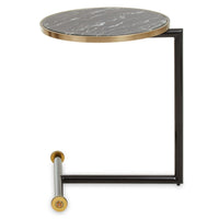 Olivia's Oracle Side Table in Black