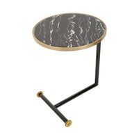 Olivia's Oracle Side Table in Black