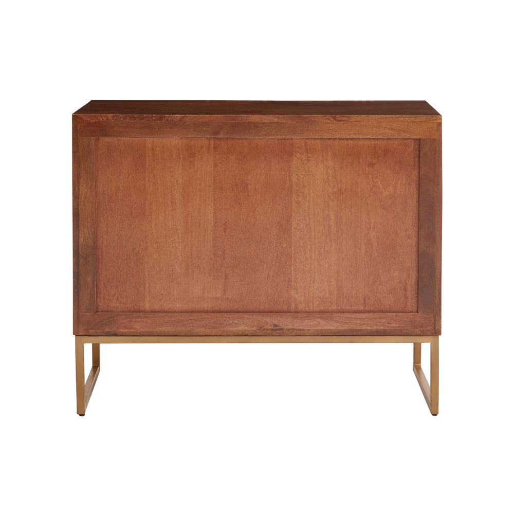 Olivia's Soft Industrial Collection - Gaya Sideboard in Brown