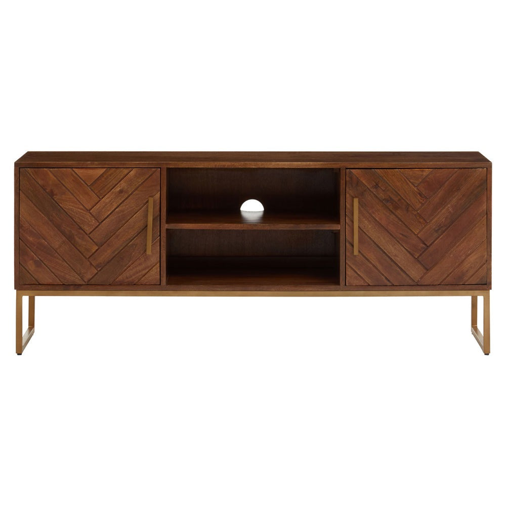 Olivia's Soft Industrial Collection - Gaya Media Unit in Brown