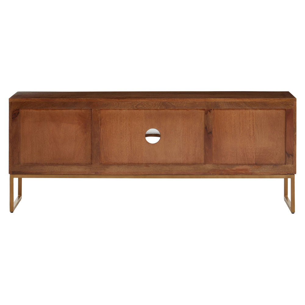 Olivia's Soft Industrial Collection - Gaya Media Unit in Brown