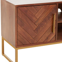 Olivia's Soft Industrial Collection - Gaya Media Unit in Brown