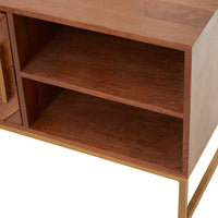 Olivia's Soft Industrial Collection - Gaya Media Unit in Brown