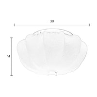 Olivia's Nordic Living Collection Shea Ceiling Light in Off White