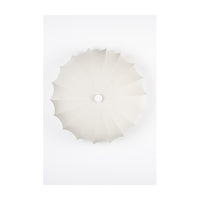 Olivia's Nordic Living Collection Shea Ceiling Light in Off White