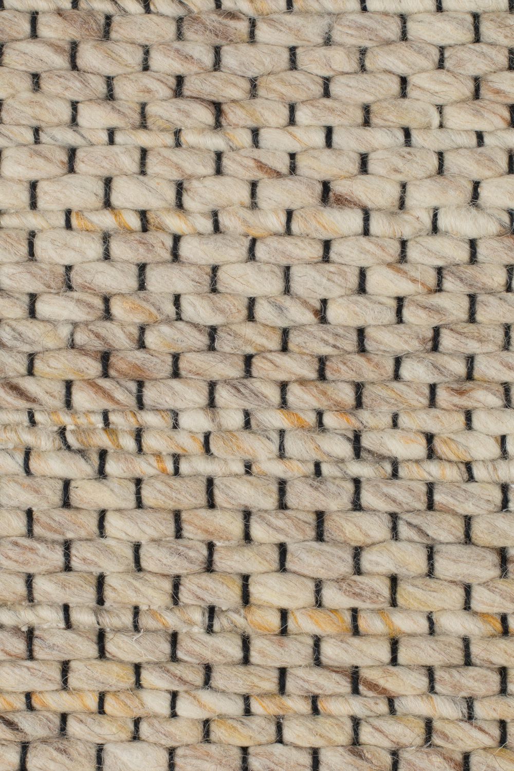 Zuiver Frills Carpet 170X240 Beige/Yellow