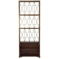 Theodore Alexander Iconic Shelving Unit with Cabinet