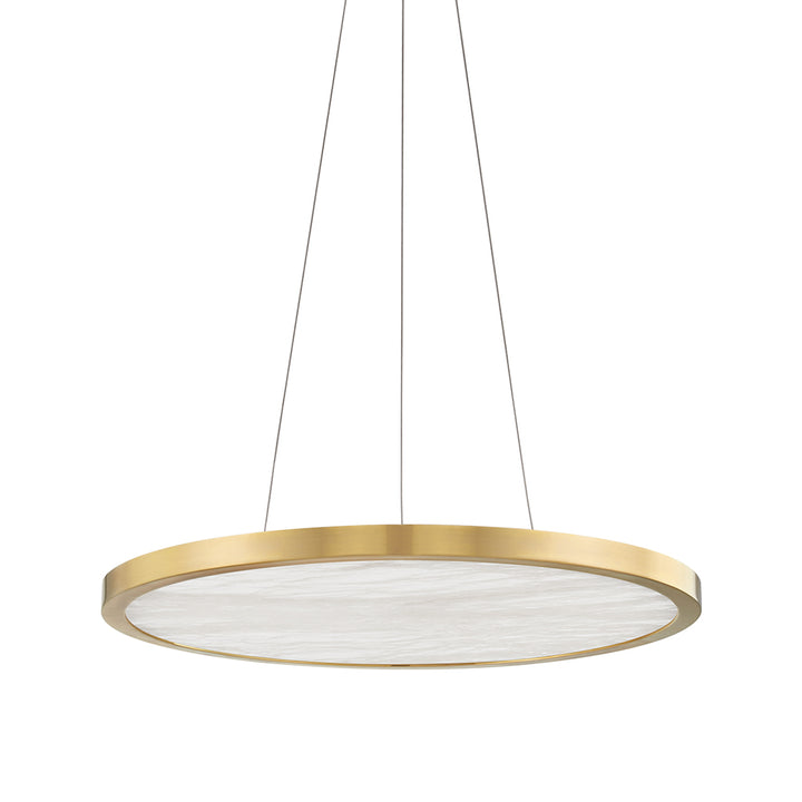 Eastport Led Pendant Light - Aged Brass Hudson Valley Lighting 1