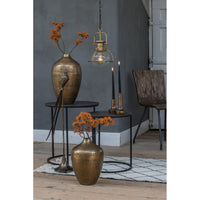 Light & Living Set of 2 Talca Side Tables in Black