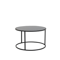 Light & Living Set of 2 Duarte Coffee Table Black