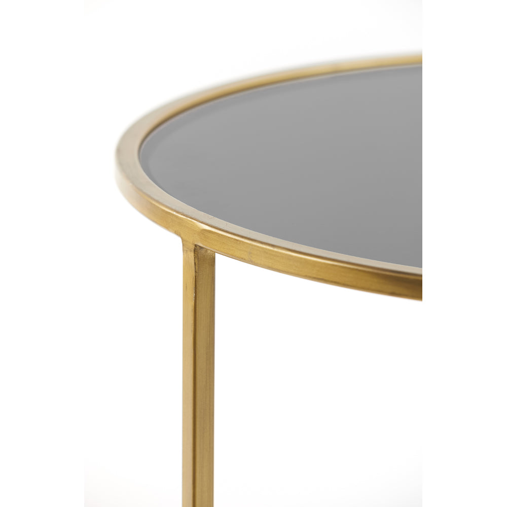  Light & Living-Light & Living Set of 2 Duarte Coffee Table Bronze Gold-Bronze 405 