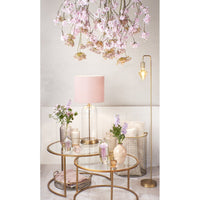 Light & Living Set of 2 Duarte Low Side Table Gold