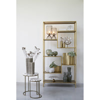 Light & Living Nipas Display Cabinet Antique Gold