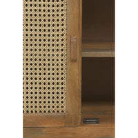 Light & Living Nipas Cabinet Brown