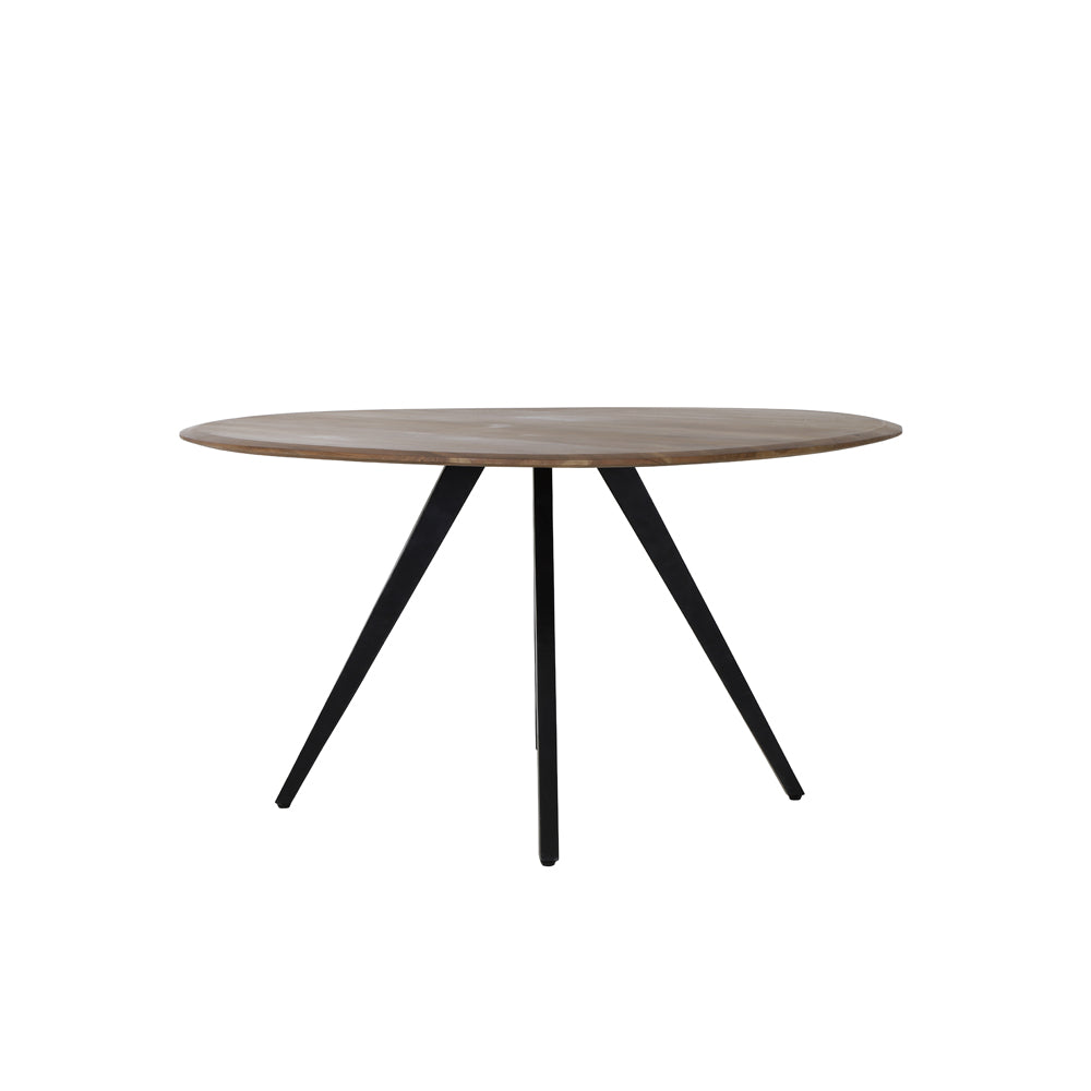 Light & Living Mimoso Dining Table in Black