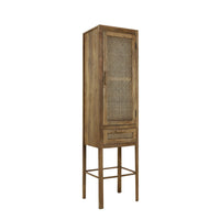 Light & Living Nipas Tall Cabinet Brown