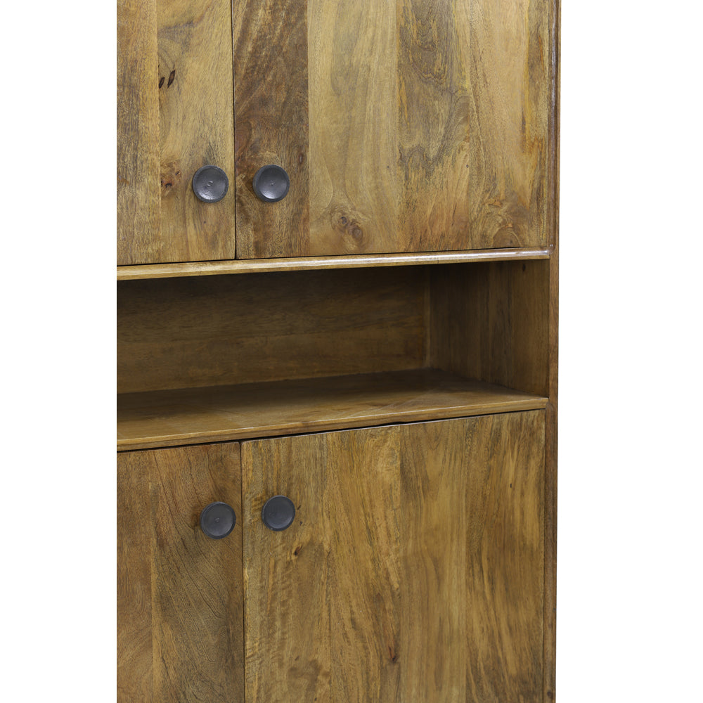 Light & Living Espita Tall Cabinet Brown