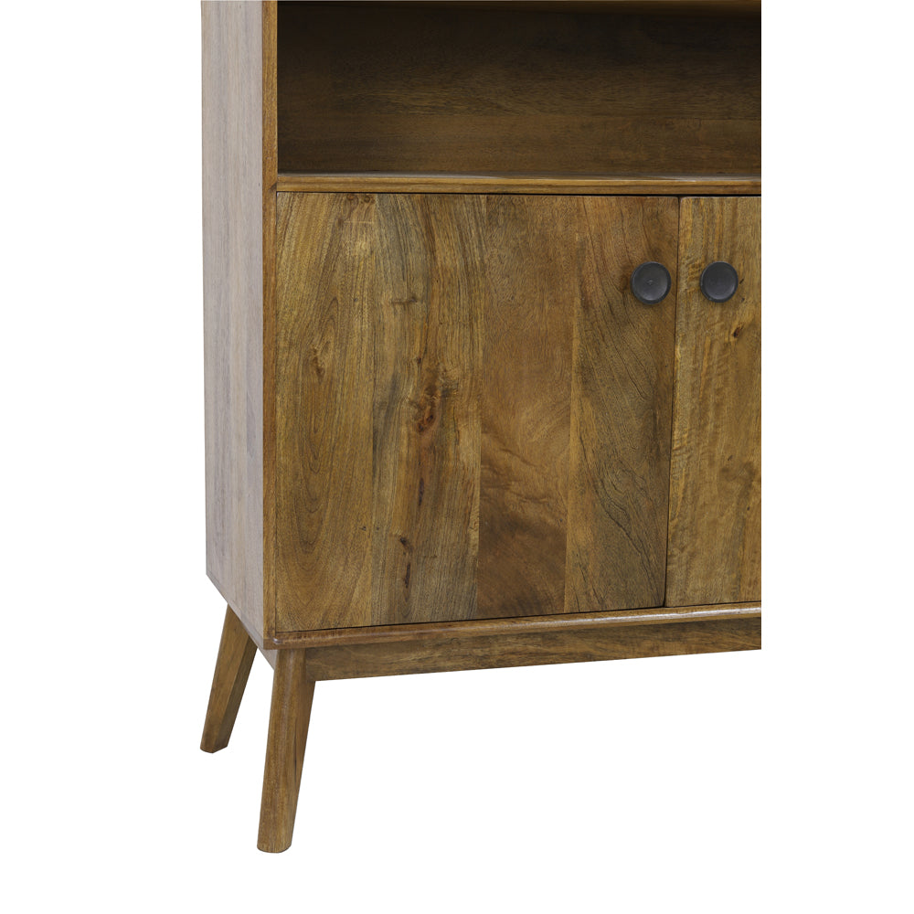 Light & Living Espita Tall Cabinet Brown