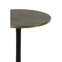 Light & Living Rickerd High Side Table in Antique Bronze