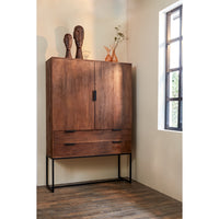 Light & Living Meave Cabinet Dark Brown