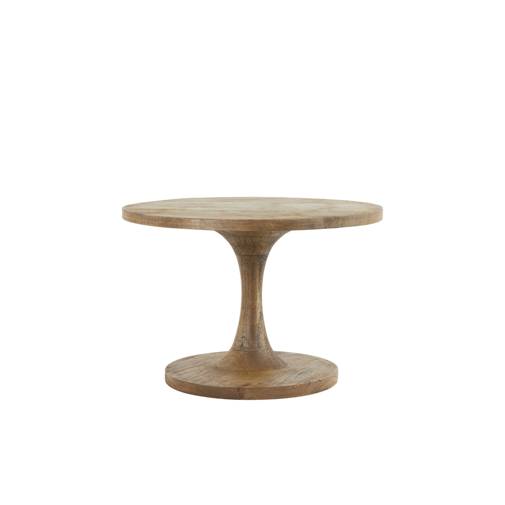 Light & Living Bicaba Side Table Matt Dark Brown