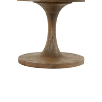 Light & Living Bicaba Side Table Matt Dark Brown