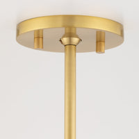 Hudson Valley Lighting Zara 5 Light Island Light in Aged Brass