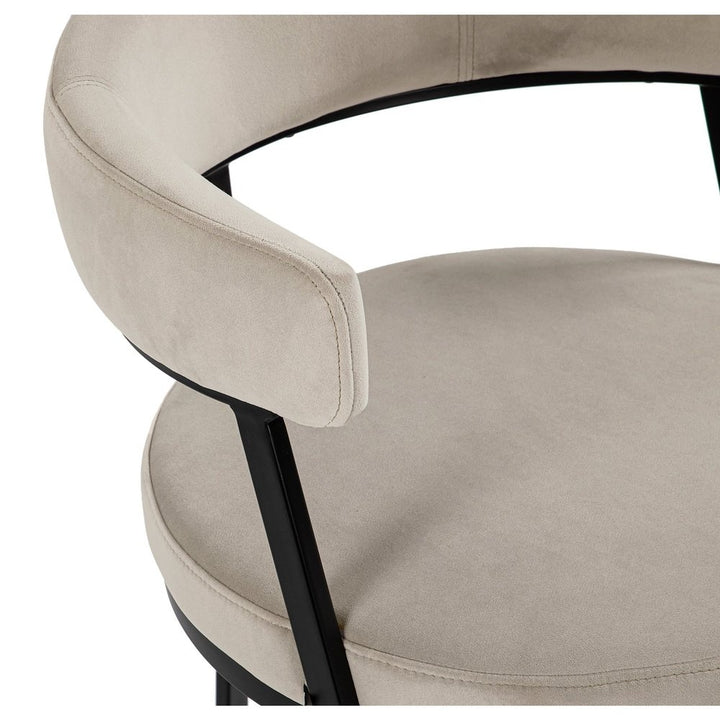 Bonnet Dinning Chair - Kaster Light Grey LiangAndEimil 6