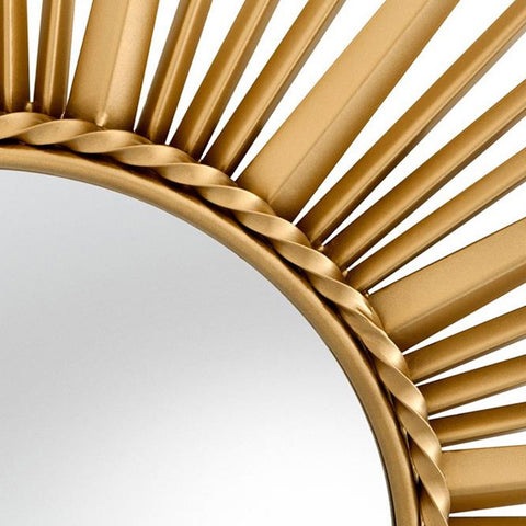 Helios Vintage Wall Mirror - Brass Finish Eichholtz 3