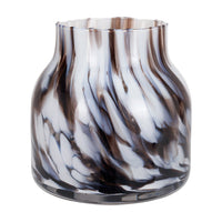 Olivia's Stewart Tortoise Shell Short Glass Vase