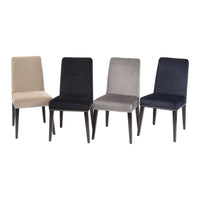 Libra Interiors Mayfair Midnight Dining Chair Navy