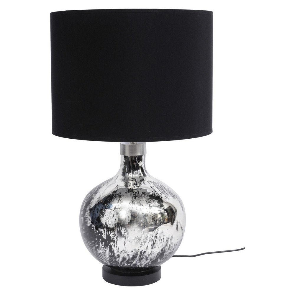 Libra Silver And Black Antique Table Lamp (Base Only) - E27 60W 16