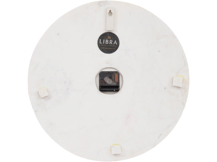Brass Inlay And Marble Wall Clock | Outlet Olivia's 2