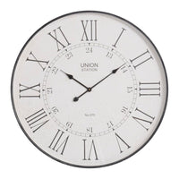 Libra Interiors Antique Wall Clock Grey