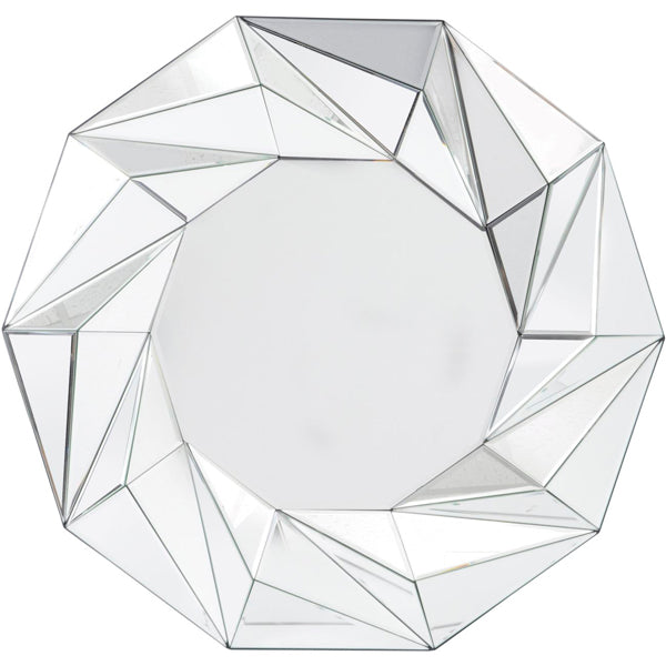 Libra Interiors Tessellated Geometric Wall Mirror