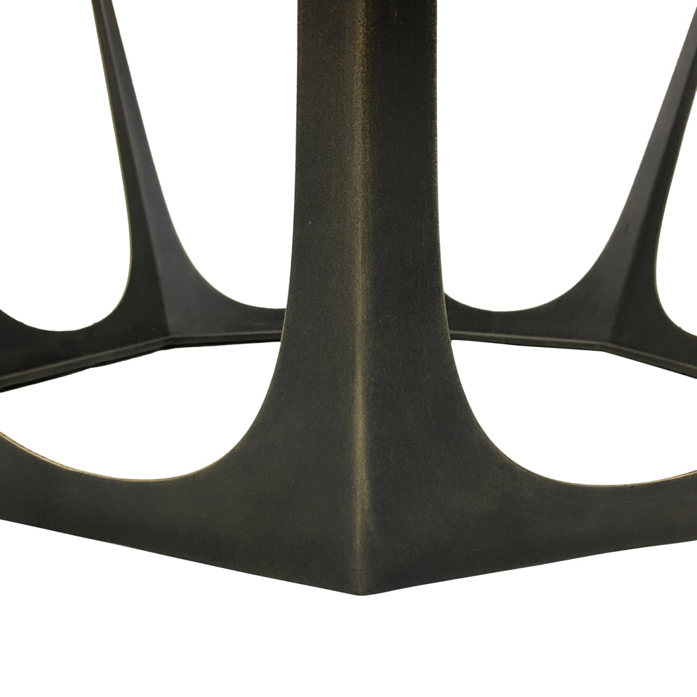 Catalan Octagon Coffee Table - Bronze & Glass Libra 6