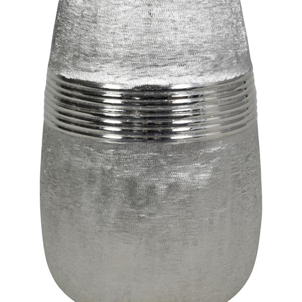 Libra Broxton Rings Metal Convex Vase Burnished Silver | Outlet