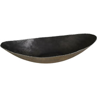 Libra Interiors Molten Metal Ellipse Bowl