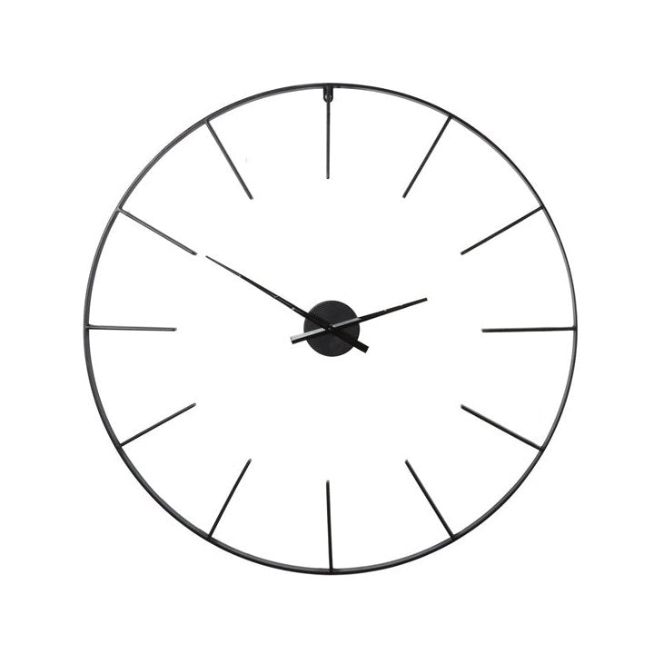 Tiverton Skeleton Wall Clock - Black Libra 1