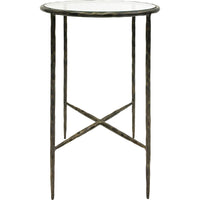 Libra Interiors Patterdale Side Table Dark Bronze Finish